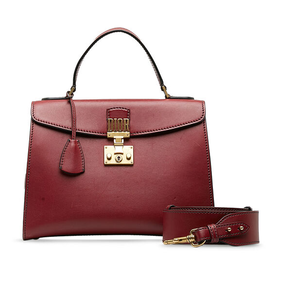 Auth Dior Dioraddict Top Handle Bag Red #146893D13B - Picture 14 of 14